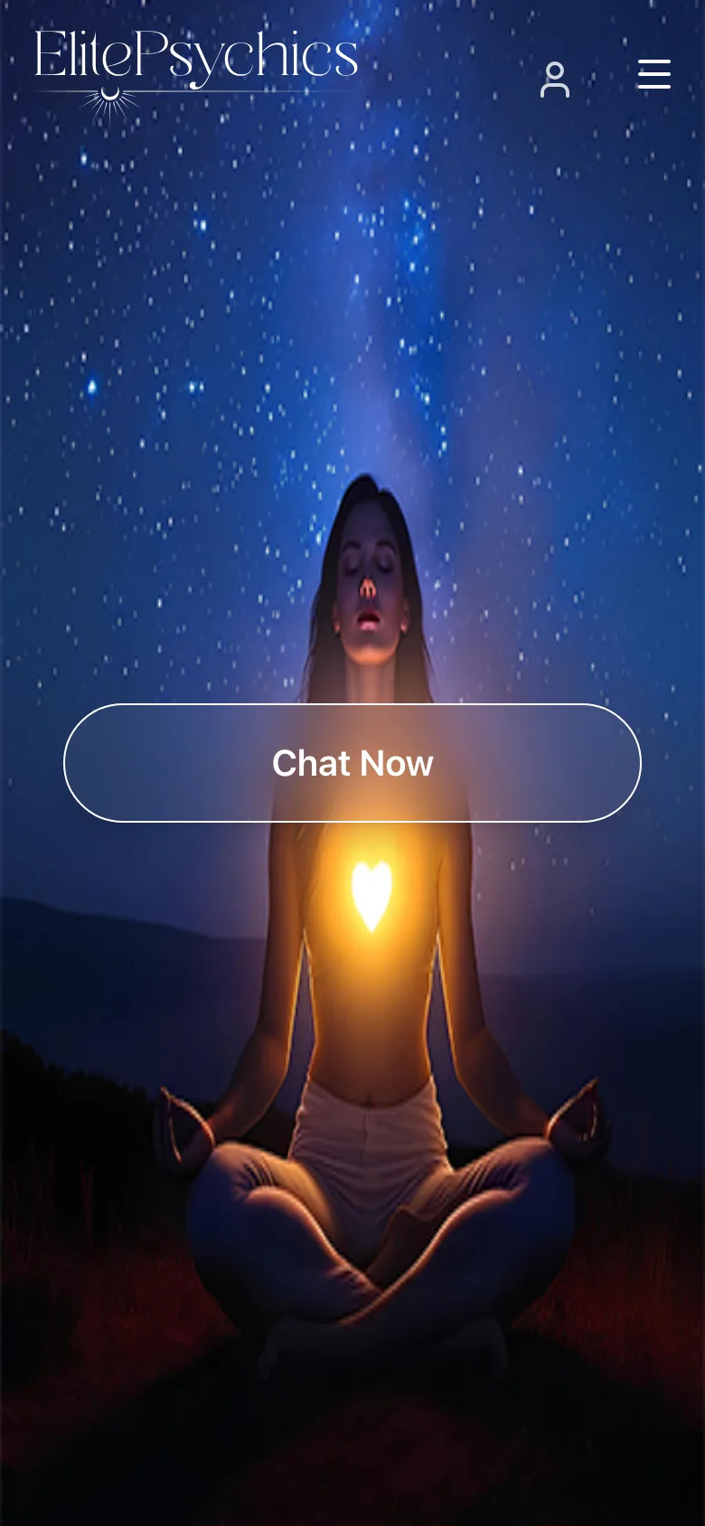 Elite Psychics — mobile view